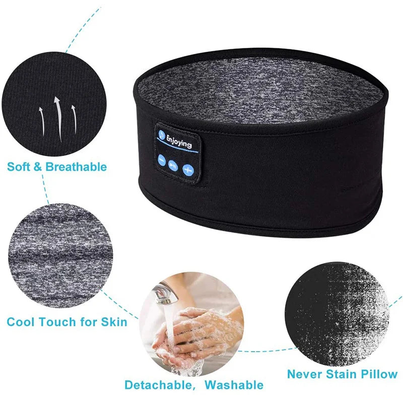 Fone Bluetooth Sleeping Headphones Eye Mask Sleep Headphone
